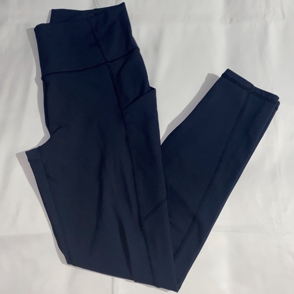 Fabletics Pants - Fabletics Navy High Rise PureLuxe Leggings